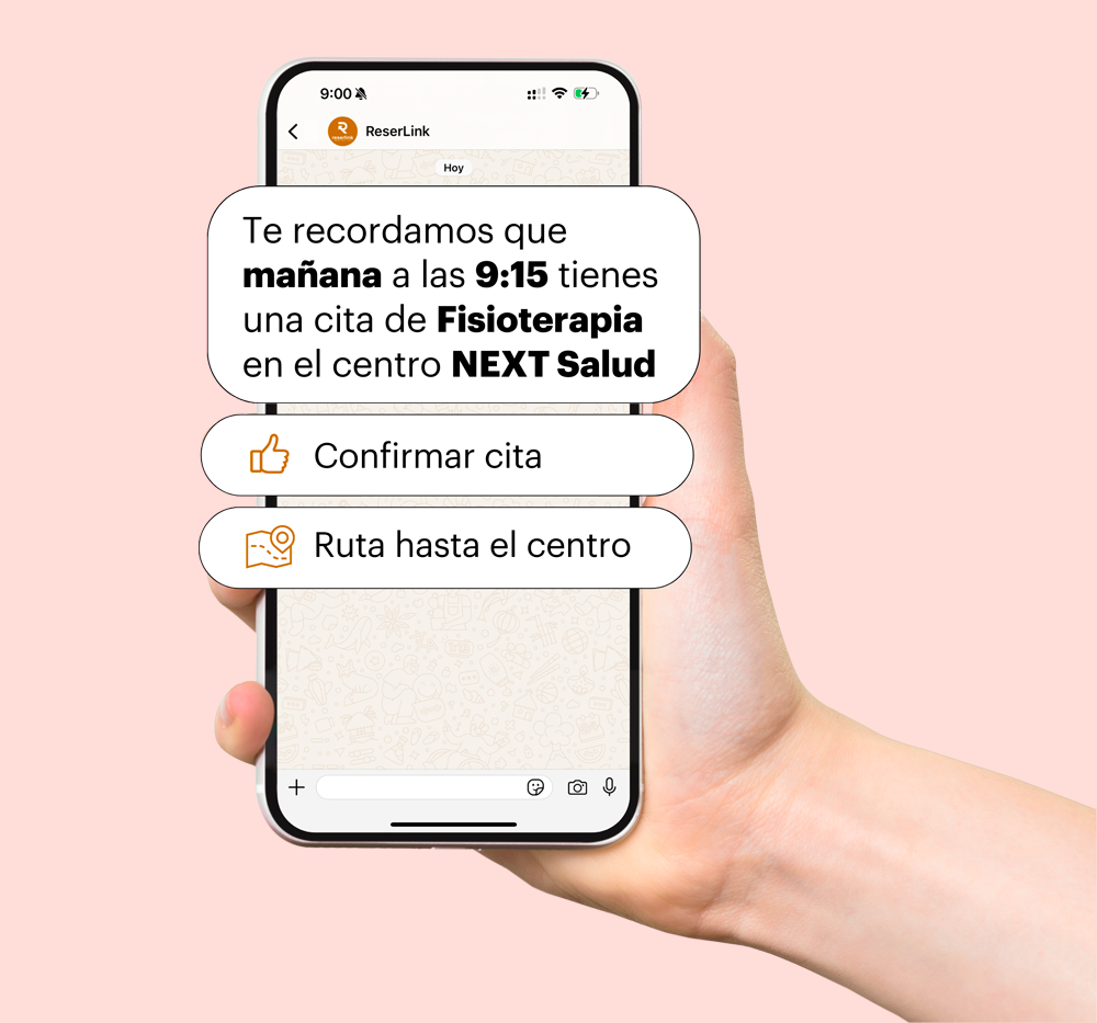 Recordatorios y confirmaciones automáticas